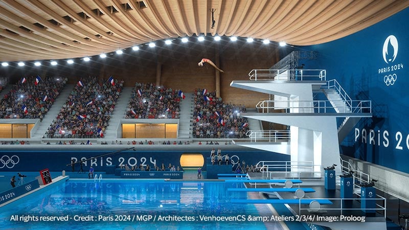 Aquatics centre